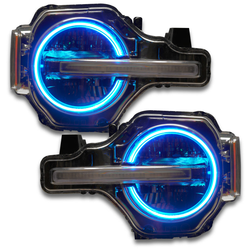 ORACLE Lighting Oracle 2021 Ford Bronco DRL Upgrade w/ Halo Kit - ColorSHIFT w/ No Controller 1468-334 1468-334 User 8