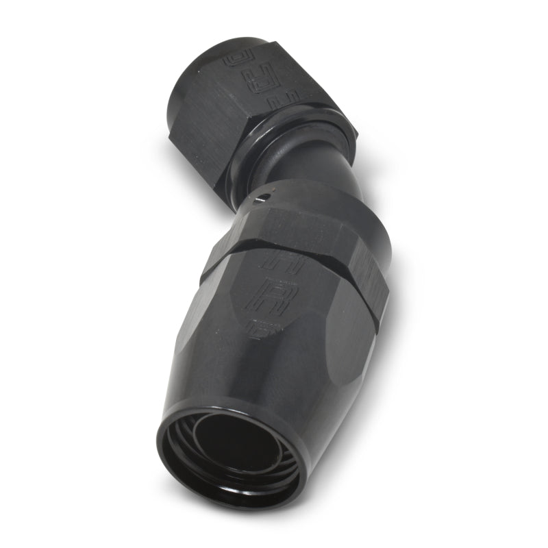 Russell -16 AN Full Flow 45° Hose Ends - Black 610135 Photo - out of package