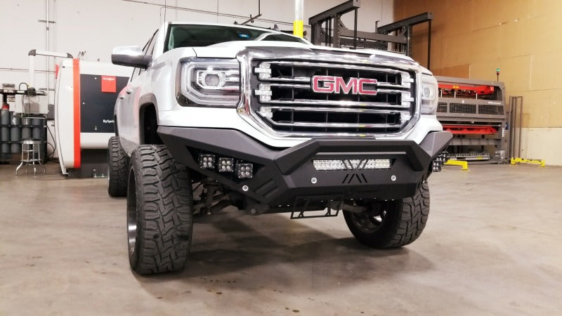 Road Armor 16-18 GMC 1500 SPARTAN Front Bumper - Tex Blk 2161XF0B 2161XF0B Photo - Primary