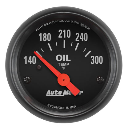 Autometer Gauge, Oil Temp, 2 1/16", 140-300 Deg F, Electric, Z-Series 2639 Photo - Primary