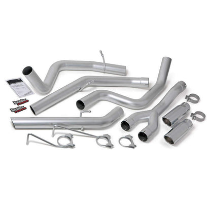 Banks Power 14-15 Dodge Ram 1500 3.0L Diesel Monster Exhaust System - SS Dual Exhaust w/ Chrome Tips 48602 48602 Photo - Primary