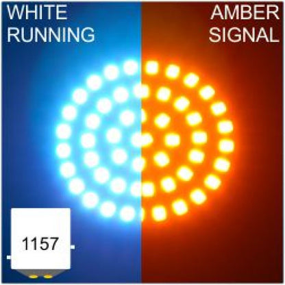 Letric Lighting Bullet Styl Insrt 1157 H/L Amb LLC-B7WA LLC-B7WA Photo - Primary