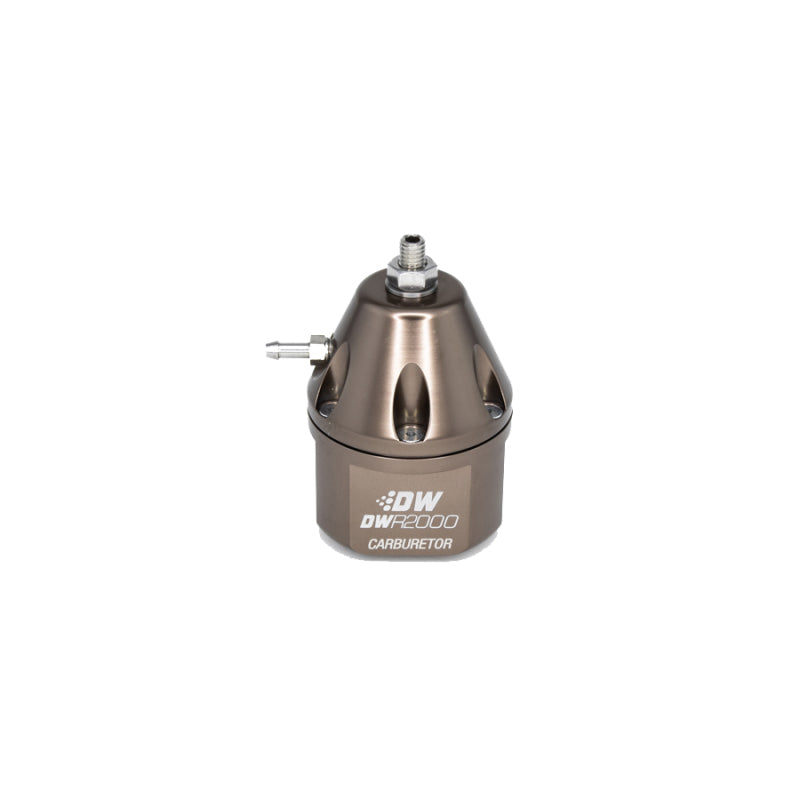 DeatschWerks DWR2000 Carburetor 3-20PSI Adjustable Fuel Pressure Regulator - Titanium 6-2001-FRT 6-2001-FRT Photo - Primary