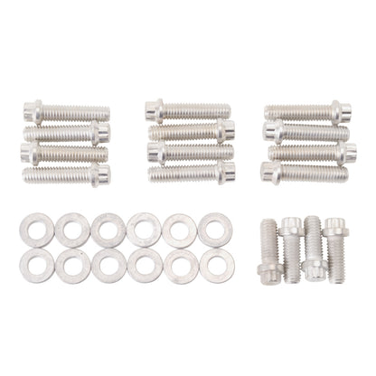 Edelbrock Bolt Kit, Intake Manifold, Chevrolet 348/409 "W" Series 8509 Photo - Primary