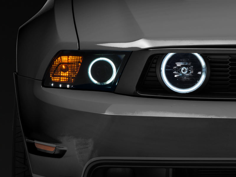 Raxiom 05-12 Ford Mustang GT LED Halo Fog Lights (Smoked) 49134 49134 Photo - Close Up