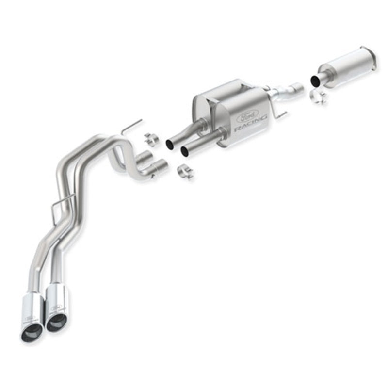 Ford Performance Parts Exhaust Touring Cat-Back 6.2L 145WB F150 Raptor M-5200-F15R145C Photo - Primary