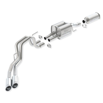 Ford Performance Parts Exhaust Touring Cat-Back 6.2L 145WB F150 Raptor M-5200-F15R145C Photo - Primary