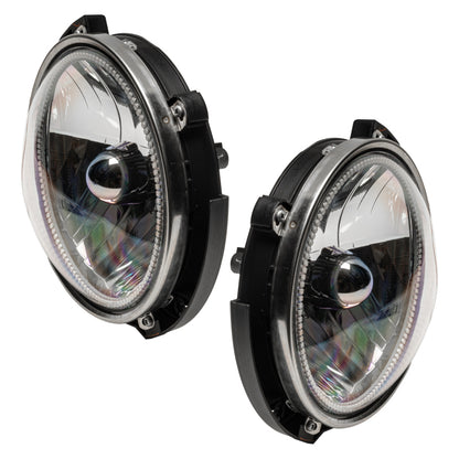 ORACLE Lighting Oracle 07-16 Jeep Wrangler JK SMD HL - ColorSHIFT w/ RF Controller 7079-330 7079-330 Photo - lifestyle view