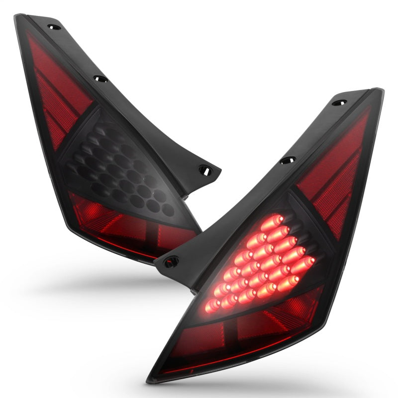 Anzo 2003-2005 Nissan 350Z LED Tail lights Smoke 321254 Photo - Unmounted