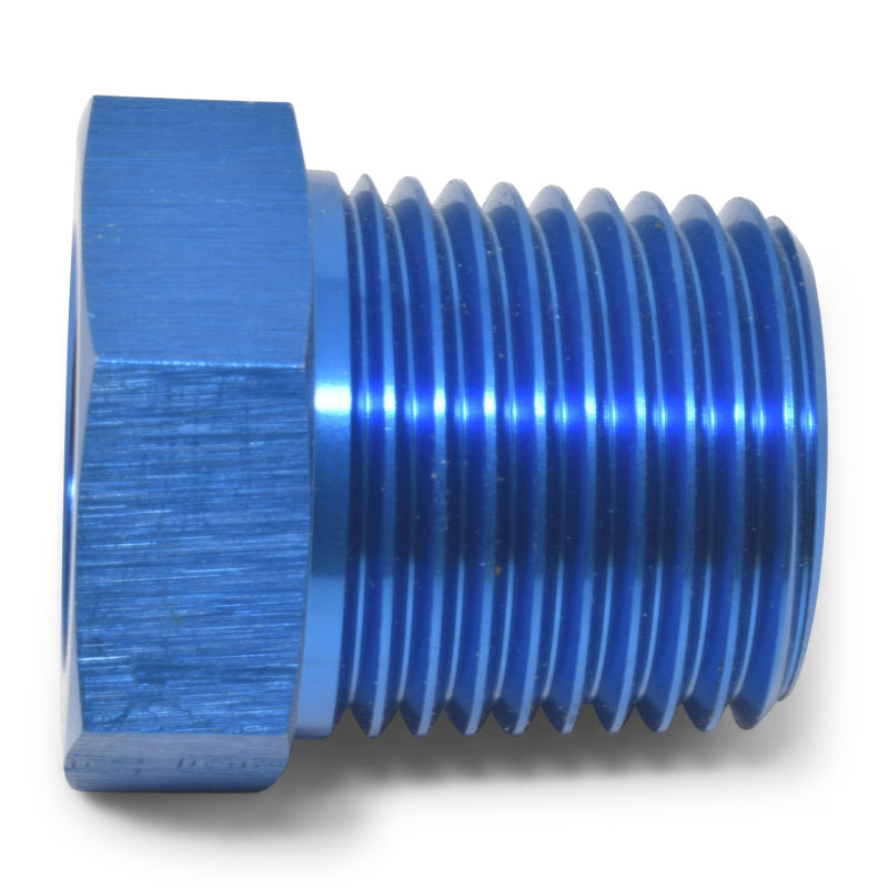 Russell 1/2" Male to 3/8" Female Pipe Bushing Reducer (Blue Finish) 661580 Photo - out of package