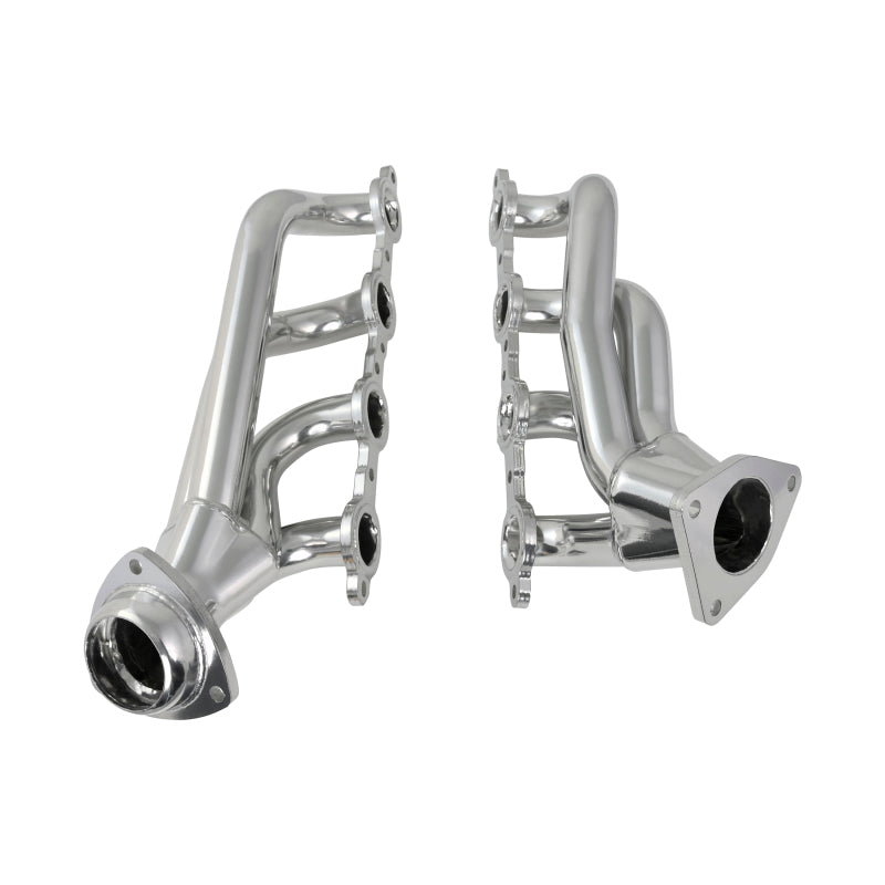 JBA 02-13 GM Truck 4.8L/5.3L LS Silver Ctd Cat4Ward Header 1850S-2JS 1850S-2JS Photo - Close Up