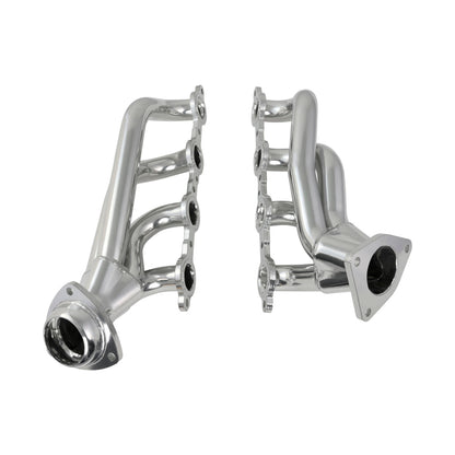 JBA 02-13 GM Truck 4.8L/5.3L LS Silver Ctd Cat4Ward Header 1850S-2JS 1850S-2JS Photo - Close Up