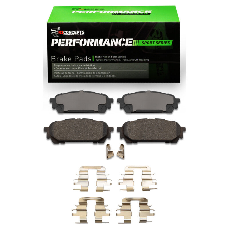 R1 Concepts RNC Performance Sport Brake Pads Brakes, Rotors & Pads Brake Pads - Performance main image