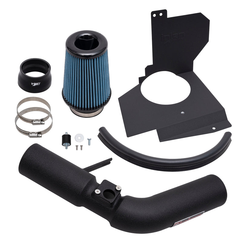 Injen 18-21 Subaru WRX STI H4-2.5L Turbo SP Aluminum Series Cold Air Intake - Wrinkle Black SP1208WB SP1208WB Photo - out of package