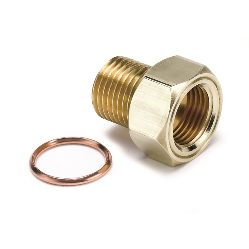 Autometer Fitting, Adapter, M16X1.5 Male, Brass, For Mech. Temp. Gauge 2275 Photo - Primary