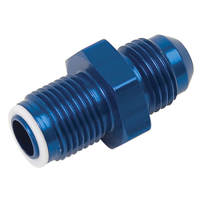 Russell -6 to 12mm x 1.25 O-ring Seal GM TBI Adapter Fitting (Blue Finish) 640800 Photo - Primary