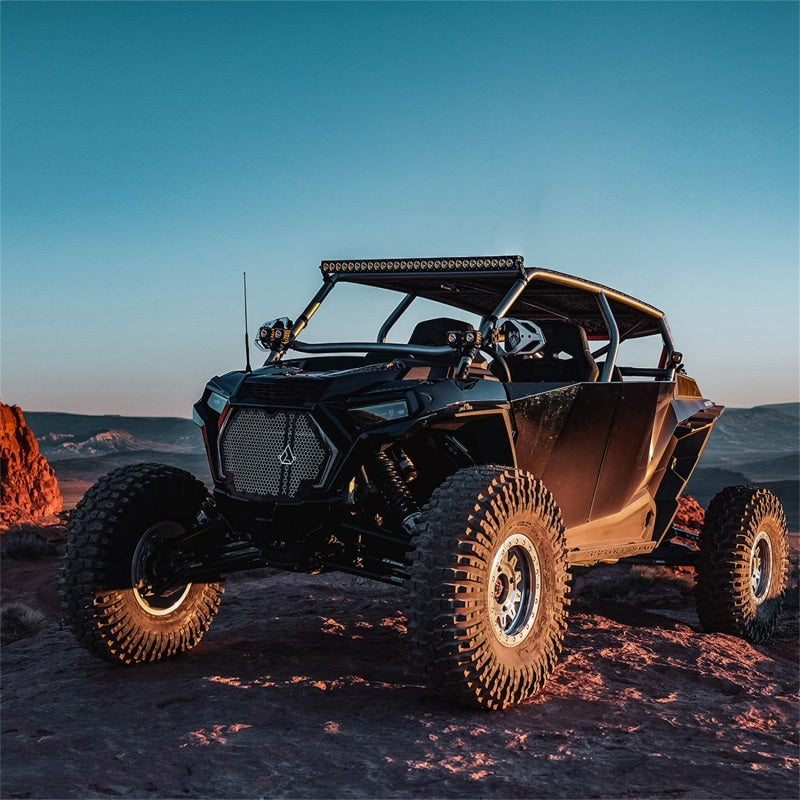 Rigid Industries Revolve 20in Bar w/Amber Trim Ring 421613 421613 Photo - Mounted