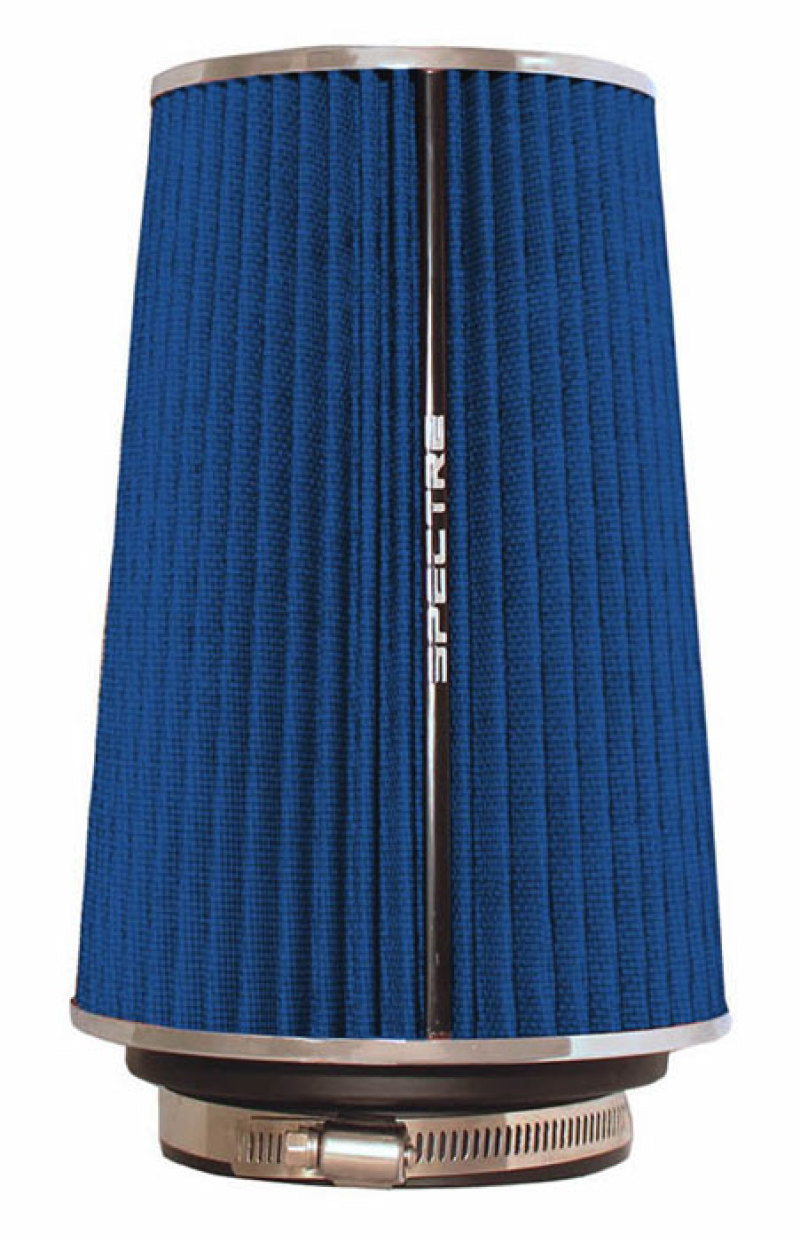 Spectre Adjustable Conical Air Filter 9-1/2in. Tall (Fits 3in. / 3-1/2in. / 4in. Tubes) - Blue 9736 9736 Photo - Primary