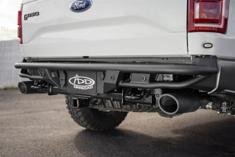 Addictive Desert Designs 17-19 Ford F-150 Raptor PRO Bolt-On Rear Bumper R118571280103 R118571280103 Photo - Mounted