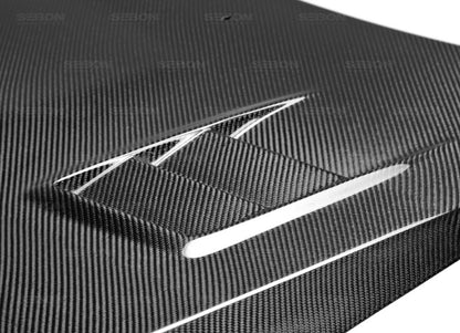 Seibon Carbon Fiber Hood For 2008-2014 Subaru WRX/STi HD0809SBIMP-CW Photo - Primary