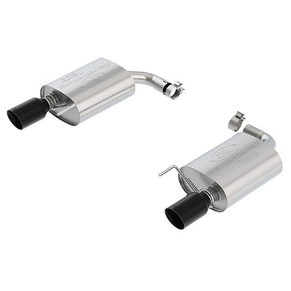 Ford Racing 2018 Mustang 2.3L Ecoboost Sport Muffler Kit - Black Chrome Tips M-5230-M4SBA M-5230-M4SBA Photo - Primary