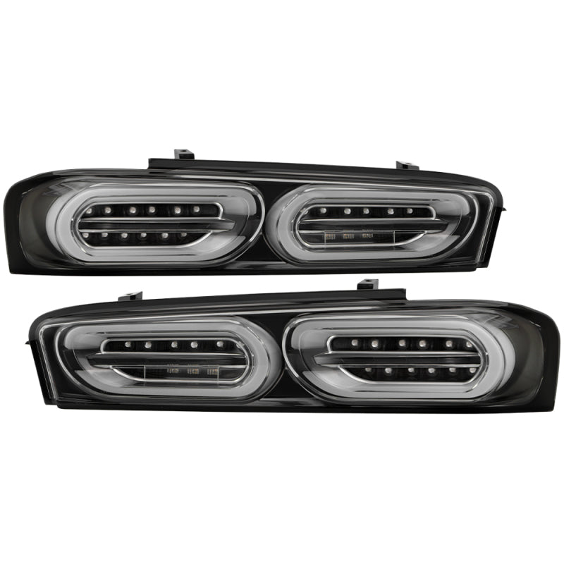 Spyder Chevy Camaro 16-18 Halogen LED Tail Lights Black ALT-YD-CCAM16HAL-SEQ-BK 5087218 5087218 Photo - Primary