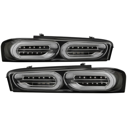 Spyder Chevy Camaro 16-18 Halogen LED Tail Lights Black ALT-YD-CCAM16HAL-SEQ-BK 5087218 5087218 Photo - Primary