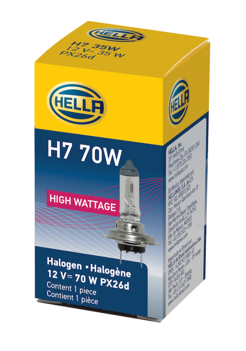 Hella Bulb H7 12V 70W PX26d T4.625 H7 70W H7 70W Photo - in package
