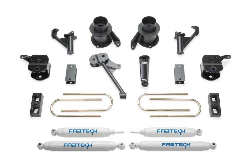 Fabtech 5" Basic System w Coil Spacers & Performance Shocks K3058 Photo - Primary