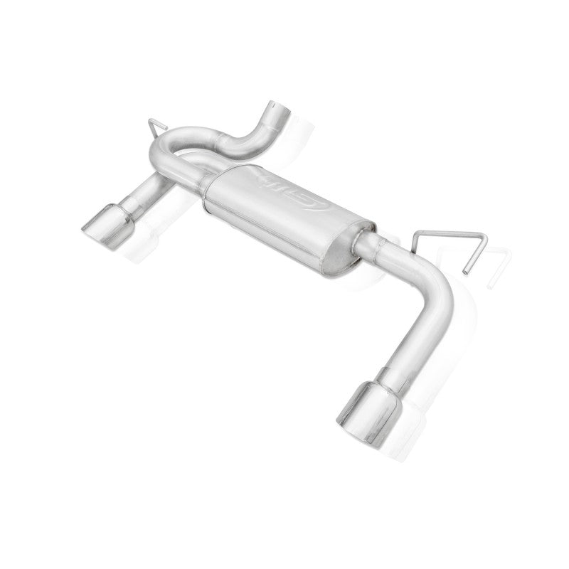 Stainless Works 2007-17 Jeep Wrangler Axleback Exhaust JPJKAB JPJKAB Photo - Primary