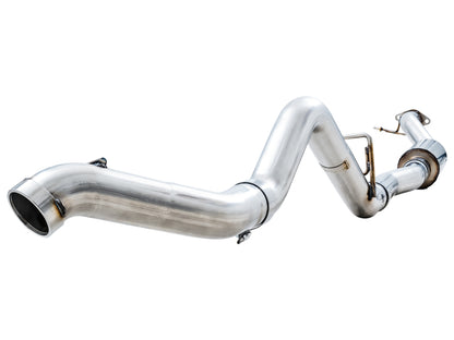 AWE Tuning 2021+ Ford Bronco 0FG Exhaust (No Tips) w/ Bash Guard 3015-21000 3015-21000 Photo - out of package