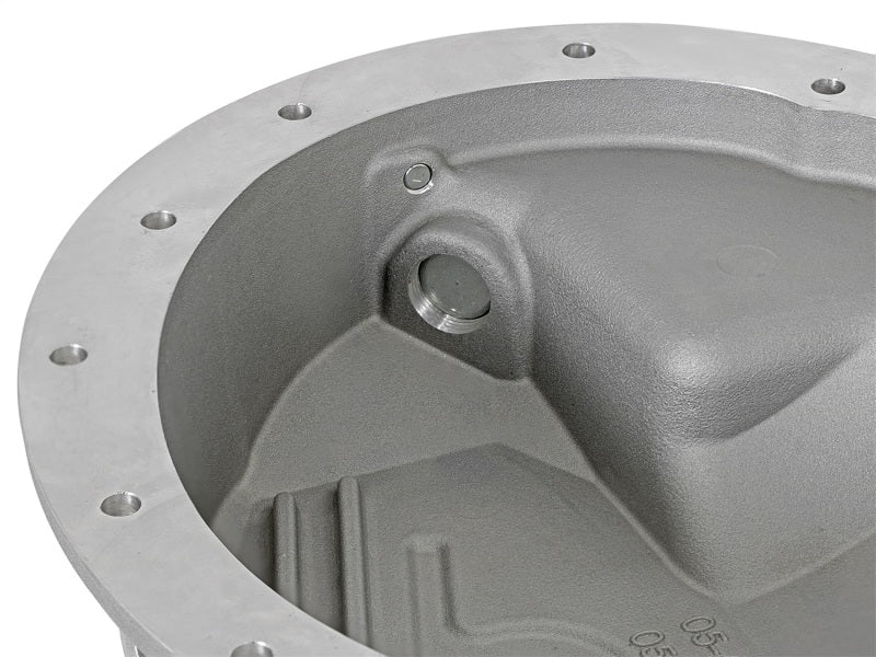 aFe Street Series Rear Differential Cover Raw w/ Machined Fins 46-70360 Photo - Unmounted