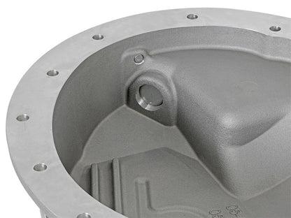 aFe Street Series Rear Differential Cover Raw w/ Machined Fins 46-70360 Photo - Unmounted