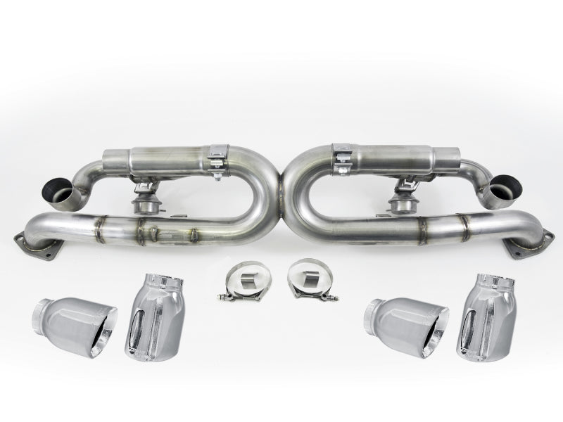 AWE Tuning Porsche 991 SwitchPath Exhaust for Non-PSE Cars Chrome Silver Tips 3025-42012 3025-42012 Photo - Primary