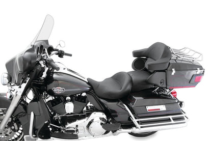 Mustang Motorcycle Mustang 08-21 Harley Electra Glide, Rd Glide, Rd King, Str Glide Super Touring 1PC Seat - Black 79538 79538 Photo - Primary