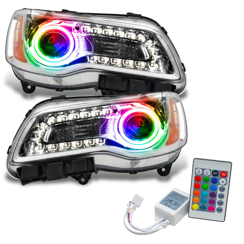 ORACLE Lighting Oracle 11-14 Chrysler 300C SMD HL - Chrome - NON HID - ColorSHIFT w/ Simple Controller 7728-504 7728-504 Photo - Primary