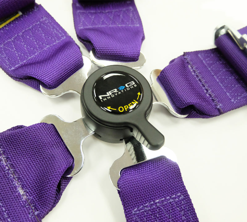 NRG SFI 16.1 5PT 3in. Seat Belt Harness / Cam Lock - Purple SBH-RS5PCPP SBH-RS5PCPP Photo - Primary