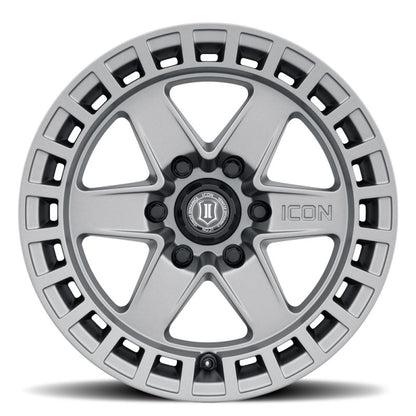 ICON Raider 17x8.5 6x135 6mm Offset 5in BS Titanium Wheel 3417856350TT 3417856350TT User 1