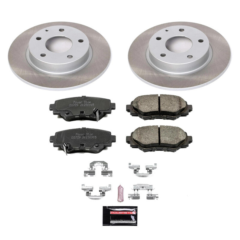 PowerStop Power Stop 14-16 Mazda 3 Rear Semi-Coated Rotor Kit SC6963 SC6963 Photo - Primary
