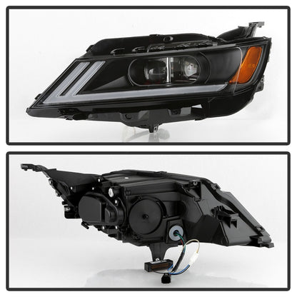 SPYDER xTune 14-18 Chevy Impala (Excl Limited) DRL Halogen Proj Headlights - Blk (PRO-JH-CIM15-LB-BK) 9042874 9042874 Photo - Unmounted