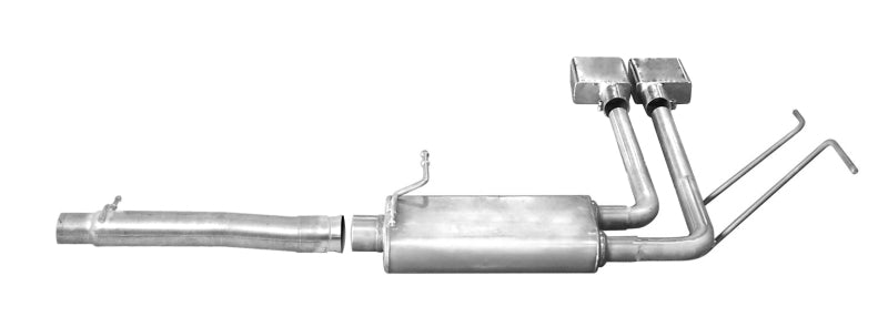 Gibson 14-18 Chevrolet Silverado 1500 LTZ 6.2L 2.5in Cat-Back Super Truck Exhaust - Stainless 65675 65675 Photo - Primary