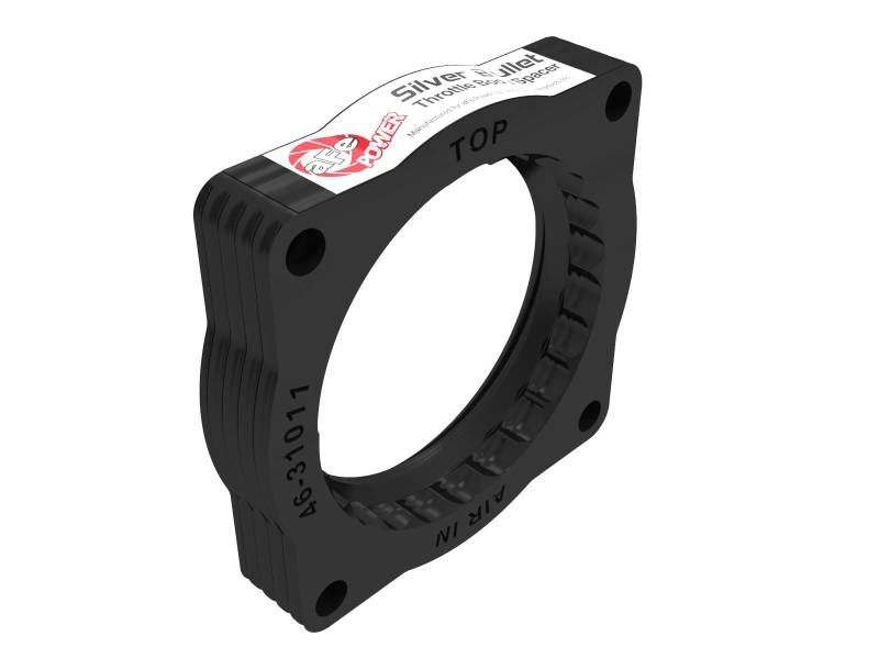 aFe Silver Bullet Throttle Body Spacer 07-13 BMW 328i (E90/E91/E92/E93) L6-3.0L N52 46-31011 46-31011 Photo - Unmounted