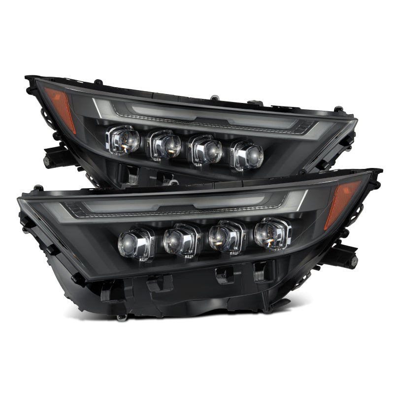 AlphaRex 19-23 Toyota RAV4 (High Trim) NOVA LED Projector Headlights Black 880870 880870 Photo - Primary