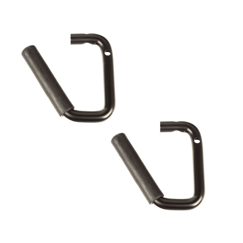 Rugged Ridge Steel Grab Handles Front Pair Black 07-18 Jeep Wrangler JK/JKU 13505.41 13505.41 Photo - Primary