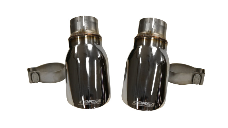 Corsa Performance Corsa 15-17 Dodge Charger R/T w/ Pursuit Valance 2.5in Inlet / 4in Out 14977 Photo - Primary