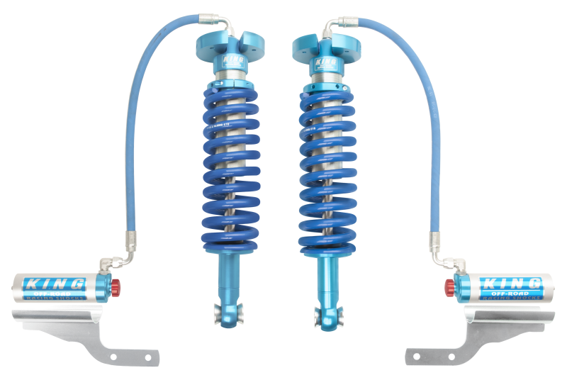 King Shocks 09-13 Ford F150 2WD/4WD Front 2.5 Dia Remote Reservoir Coilover w/Adjuster (Pair) 25001-213A 25001-213A Photo - Primary