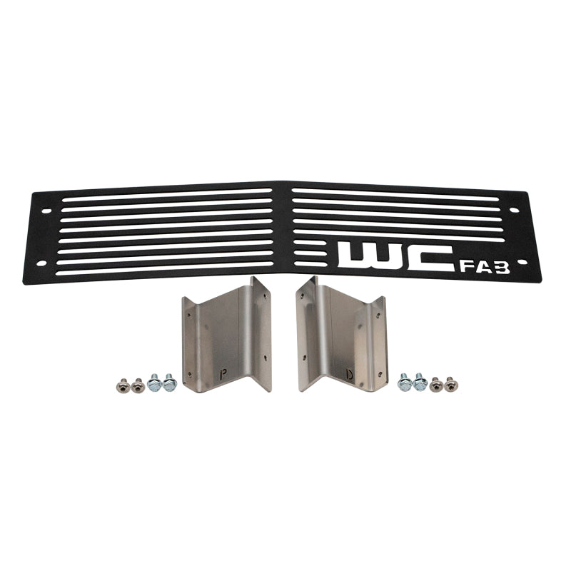 Wehrli 15-19 Chevrolet Silverado HD 6.6L LML/L5P Duramax Bumper Grille - Flat Black WCF100290-FB