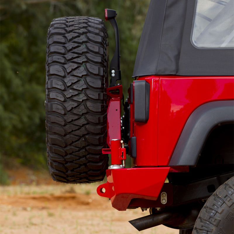 ARB Wheel Carrier For Tj/Yj Not Jk Rear Bar 5750300 5750300 Photo - Mounted