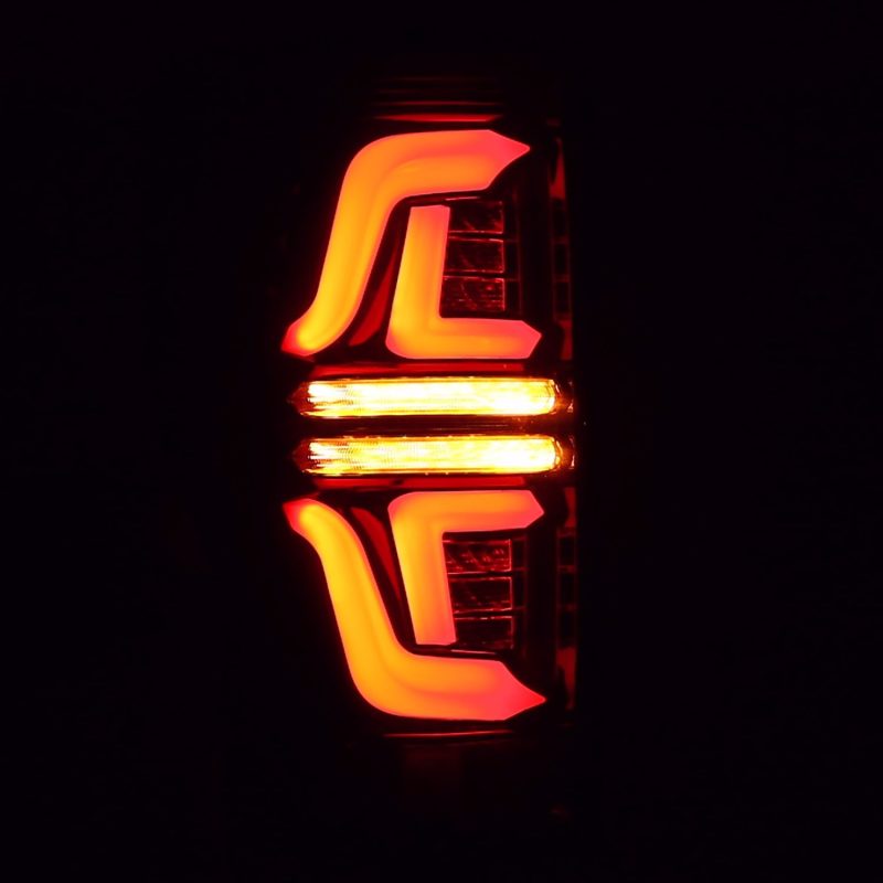 AlphaRex 17-19 Ford F250 Super Duty PRO-Series LED Tail Lights Jet Black (w/o Blind Spot Sensor) 657010 657010 User 5