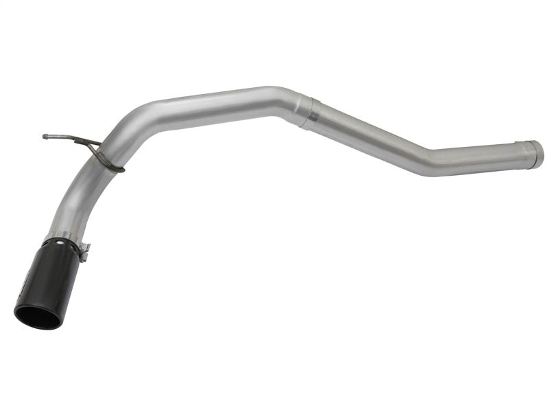 aFe  POWER LARGE BORE HD 4" DPF-Back SS Exhaust System w/Black Tip 49-46113-B Photo - Unmounted